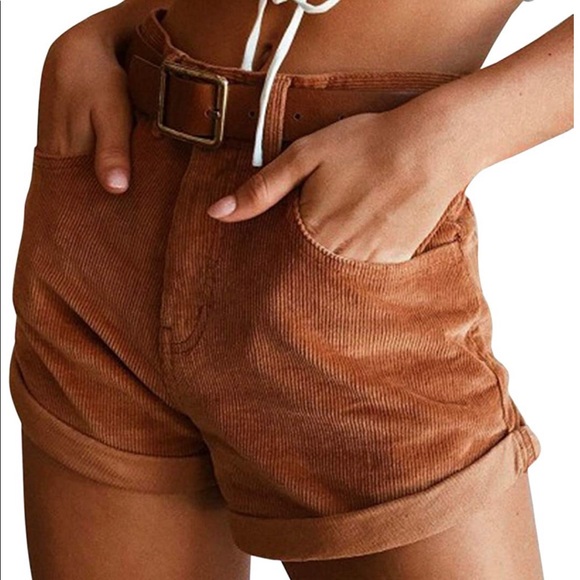 Miessial Pants - Miessial High Waisted Shorts